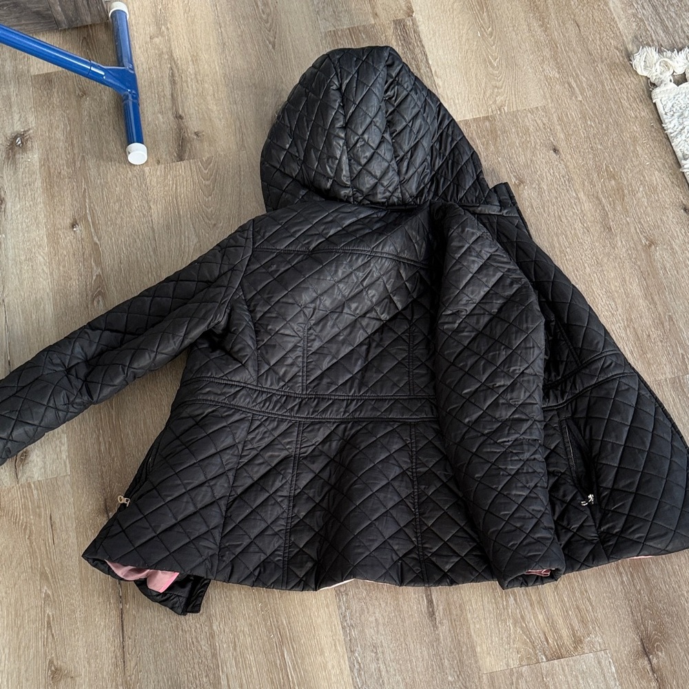 Kate Spade Black Quilted Puffer Jacket - Picture 4 of 5